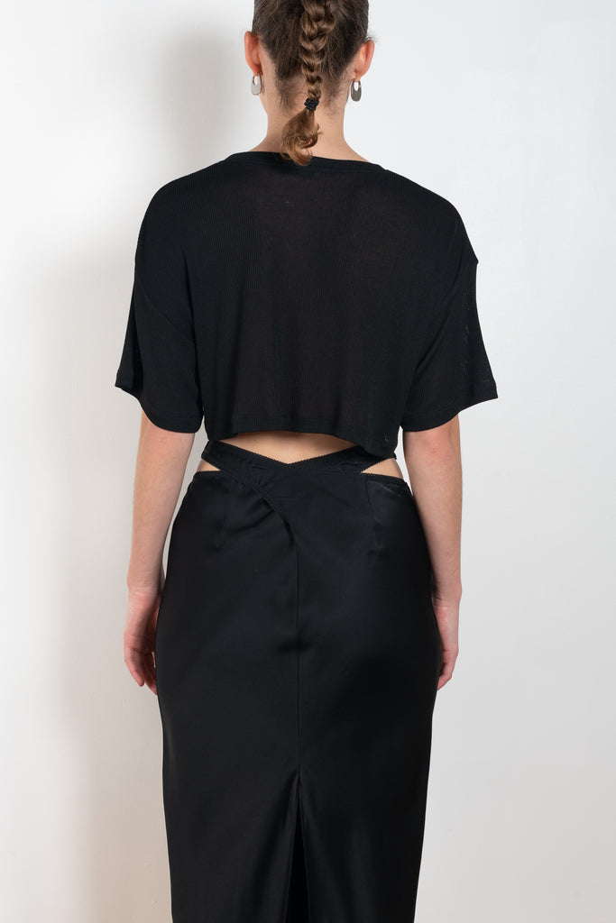 The Vesta Midi Skirt by Anna October is a signature summer skirt with a bias cut