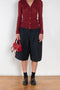 The Baggy Short by 6397 is a relaxed bermuda in a soft linen and wool blend
