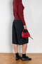 The Baggy Short by 6397 is a relaxed bermuda in a soft linen and wool blend