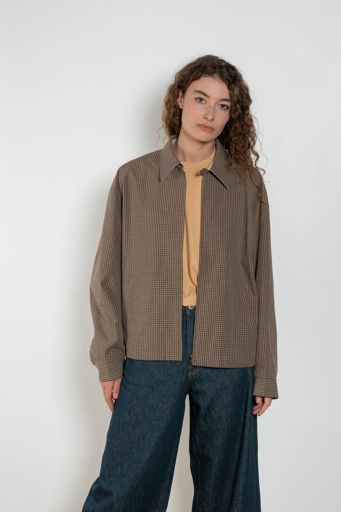 6397 Check Golf Jacket