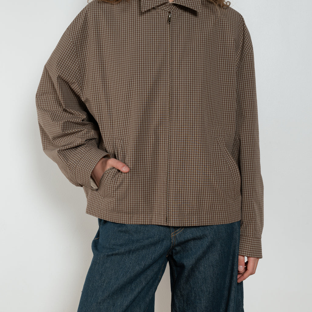 6397 Check Golf Jacket