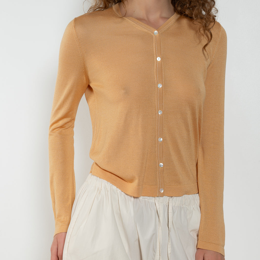 6397 Contrast Stitch Cardigan