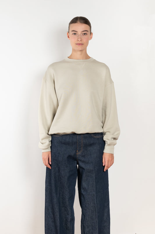 The Deb Sweatshirt by 6397 is a vintage-inspired sweatshirt, made in a very soft Japanese cotton Wool Fleece with a relaxed fit through the body