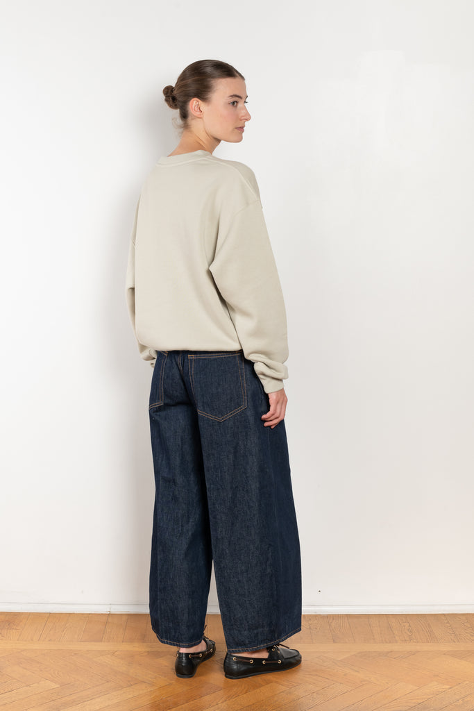The Deb Sweatshirt by 6397 is a vintage-inspired sweatshirt, made in a very soft Japanese cotton Wool Fleece with a relaxed fit through the body