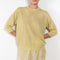The Elbow Crew Top by 6397 is a relaxed cashmere and wool blend top with a yoke detail on the back