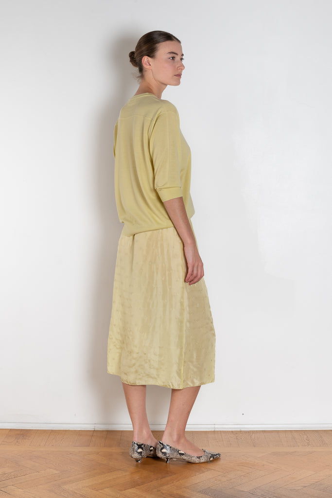 Embroidered slip Skirt