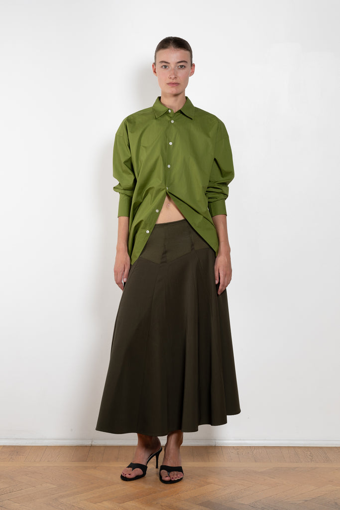 6397 Knit Godet skirt