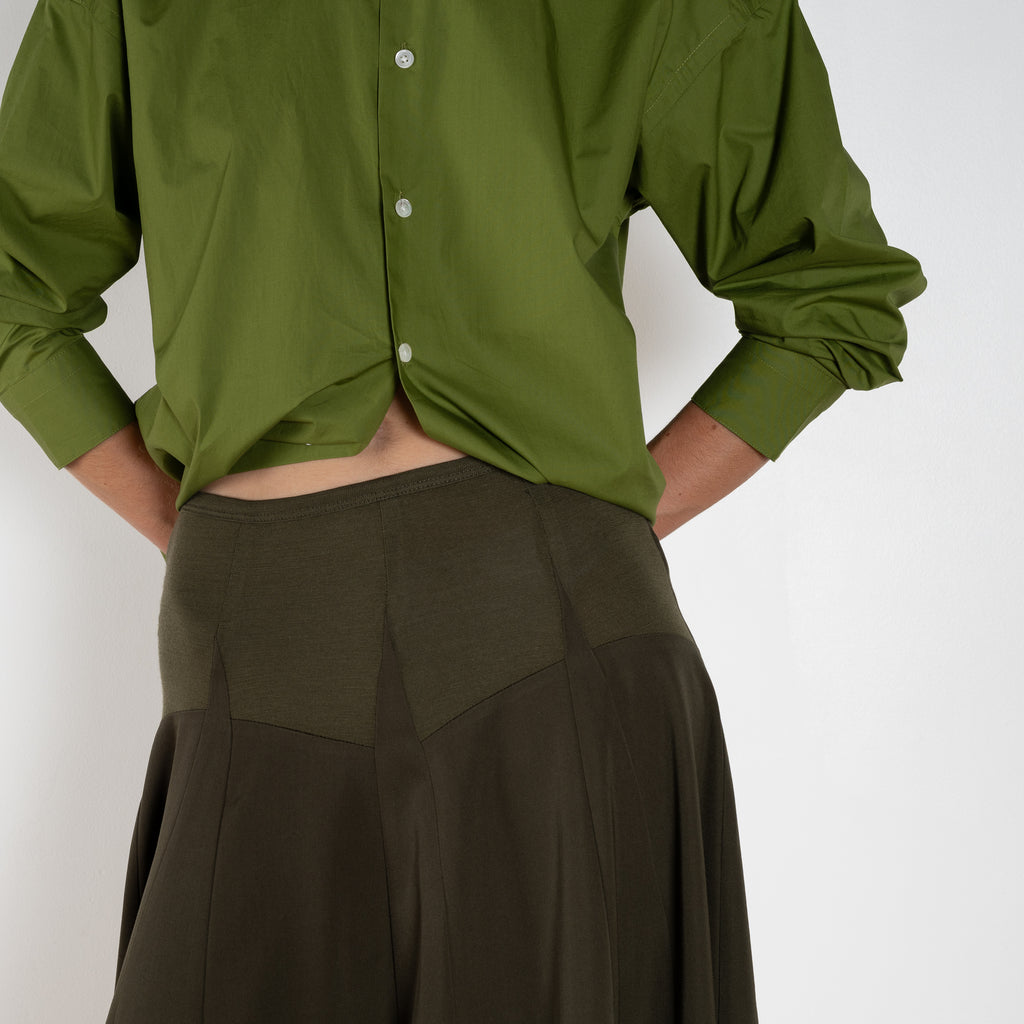 6397 Knit Godet skirt
