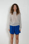 6397 Sheer Crew Neck
