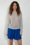 6397 Sheer Crew Neck