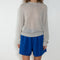 6397 Sheer Crew Neck