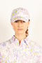 acne hats207 face star pale pink print