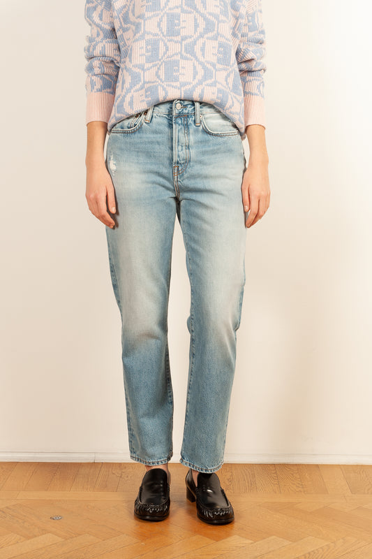 acne mece light blue vintage