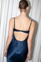 The Bijou Maxi Dress by Anna October is a signature evening maxi dress with an open back and lingerie details
