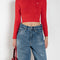 The 1981F Jeans by Acne Studios are cut to a loose fit with a low waist, wide leg and long length