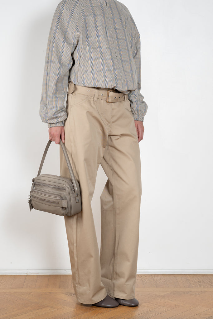Acne Studios Belted Twill Trousers