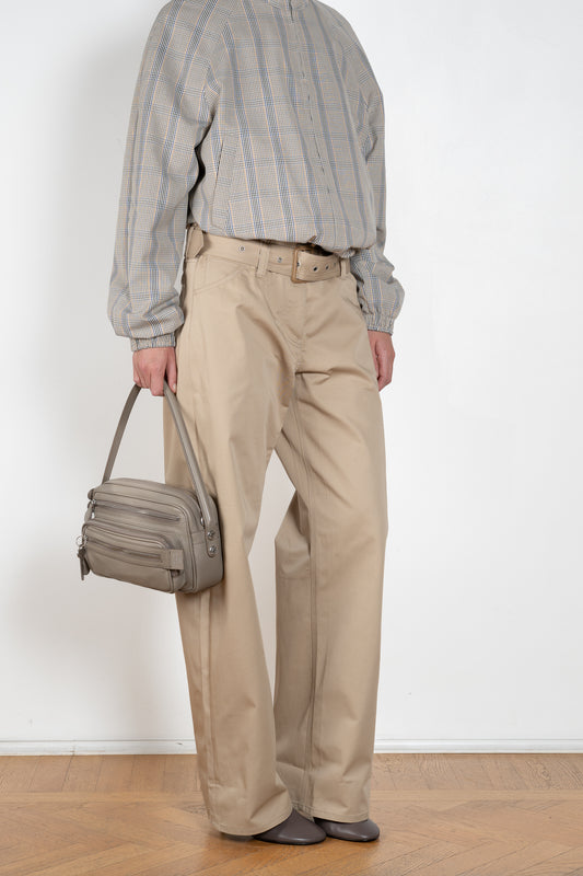 Acne Studios Belted Twill Trousers