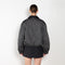 Bomber blouson jacket is crafted from twill cotton with a garment-dyed finish, an Acne Studios Stockholm 1996 logo patch at the front