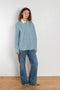 The Button Up Shirt by Acne Studios is a long sleeve button-up shirt with a stripe pattern and contrast collar