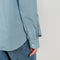 The Button Up Shirt by Acne Studios is a long sleeve button-up shirt with a stripe pattern and contrast collar