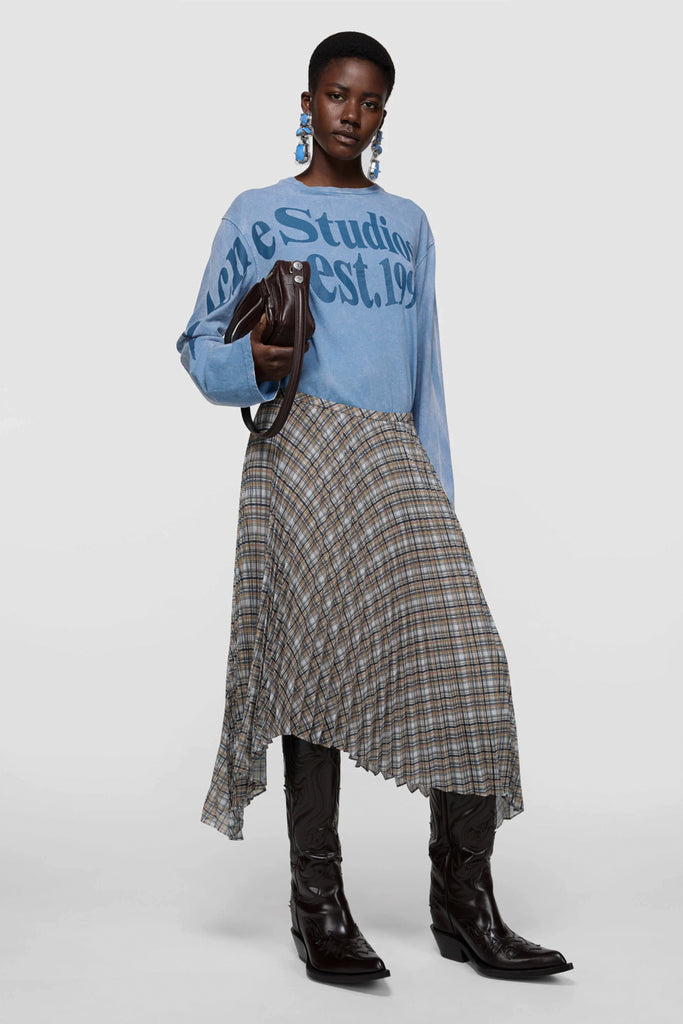 Acne Studios Camero Party Bag chocolate brown