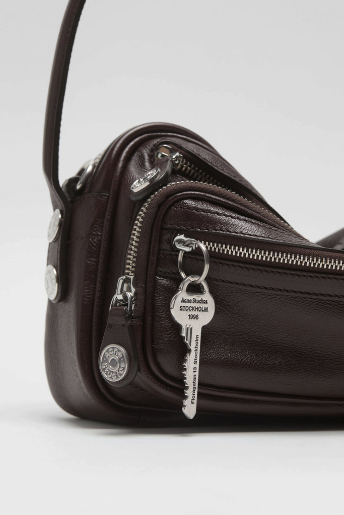 Acne Studios Camero Party Bag chocolate brown