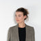 The Check Suit Jacketby Acne Studios is a single-breasted suit jacket with a check bicolour pattern