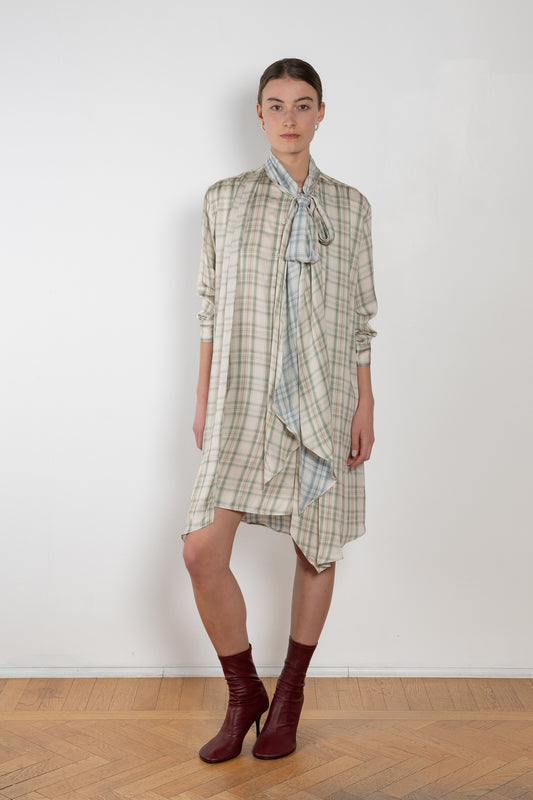 Acne Studios Check Tunic Dress