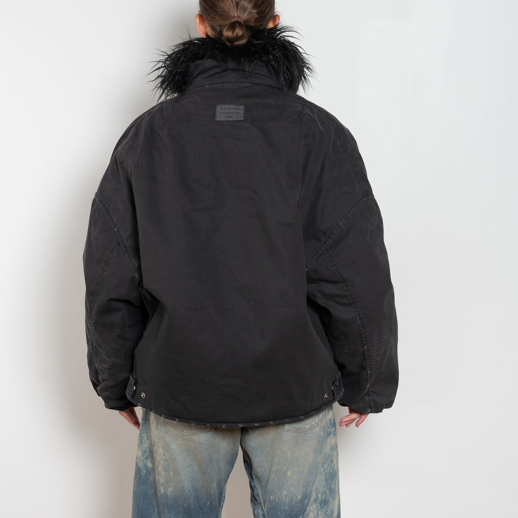 acne studios coated jacket