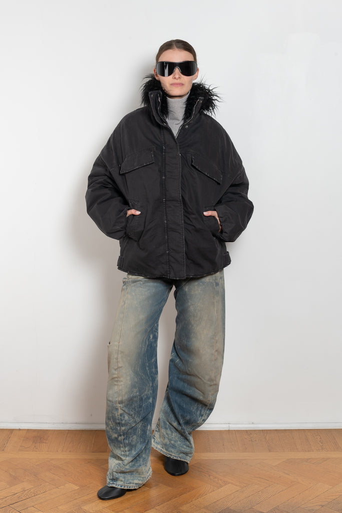 acne studios coated jacket
