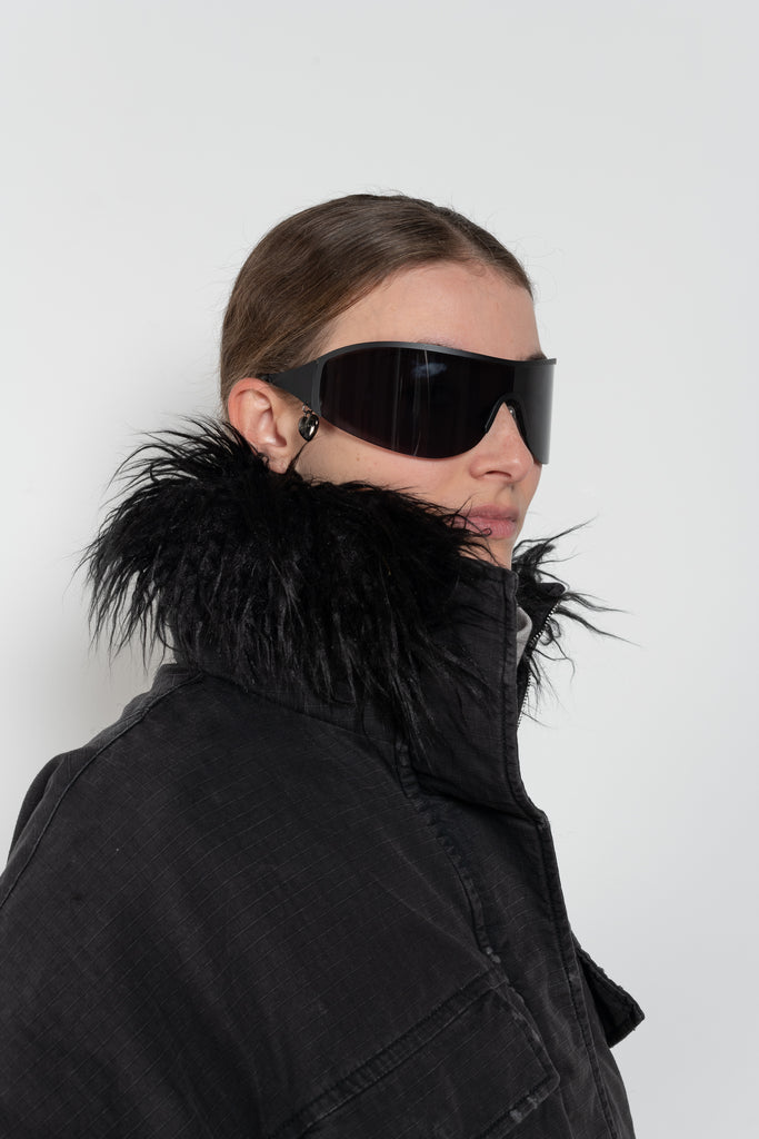 acne studios coated jacket