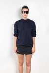 Crew Neck Fleece Sweater