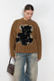 acne studios crewneck teddy sweater