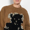 acne studios crewneck teddy sweater