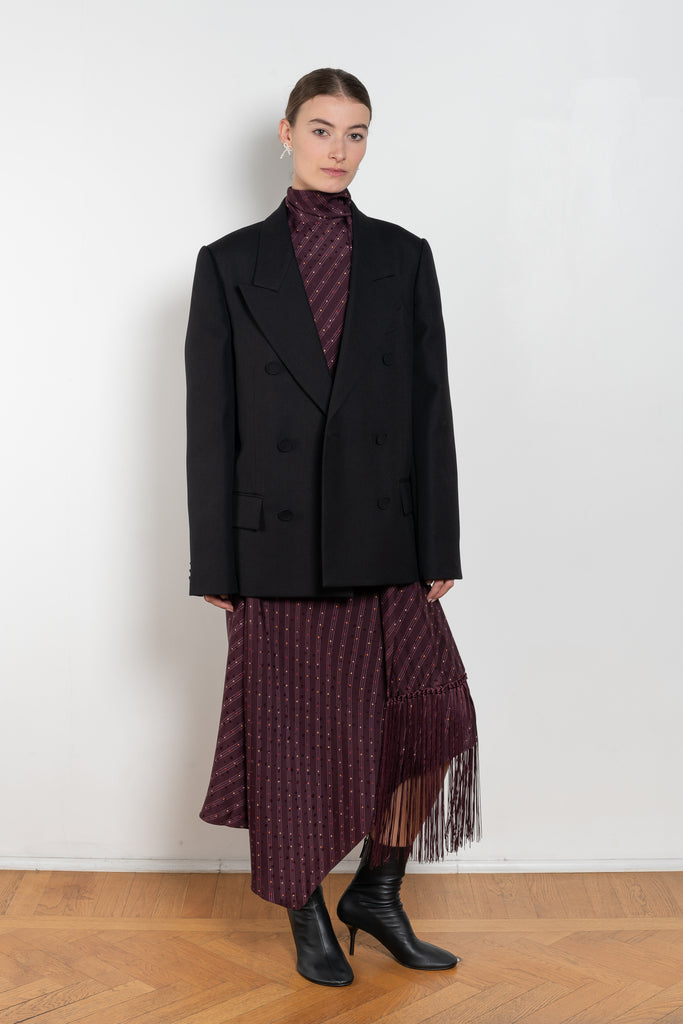 acne studios double breasted suit jacket