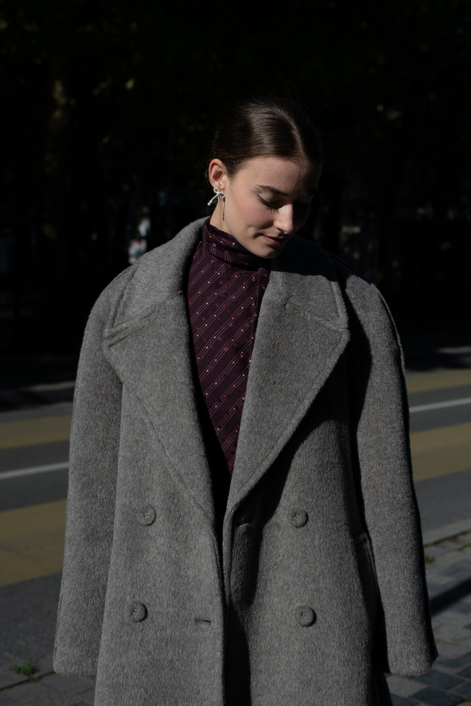 acne studios double breasted wool jacket
