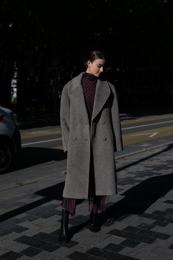 acne studios double breasted wool jacket