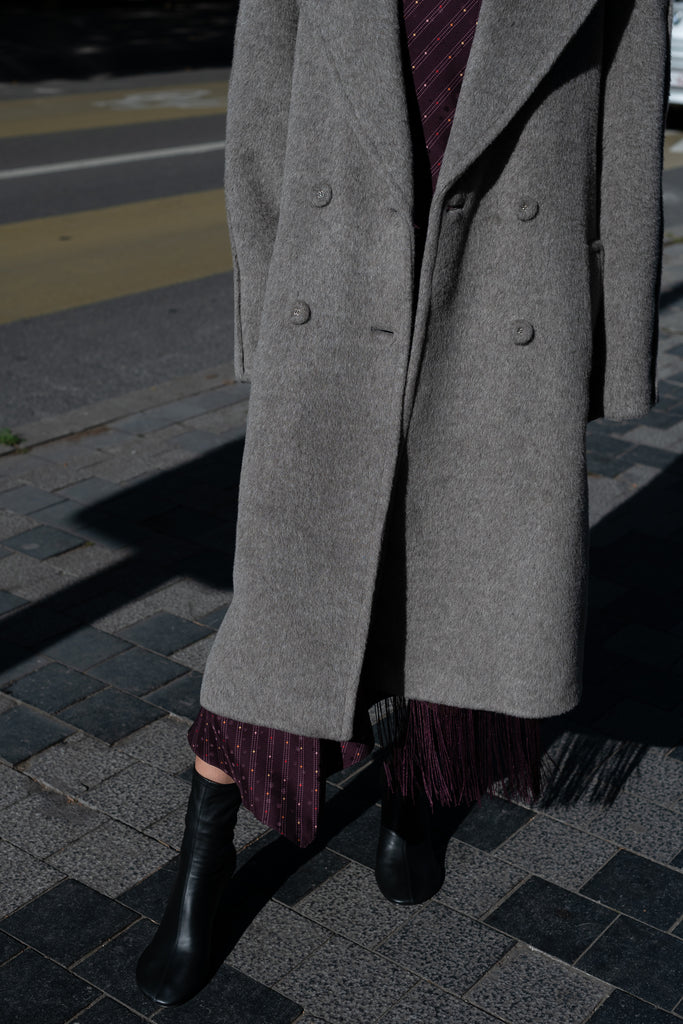 acne studios double breasted wool jacket