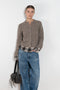 acne studios layered cardigan