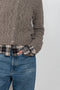 acne studios layered cardigan