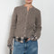 acne studios layered cardigan