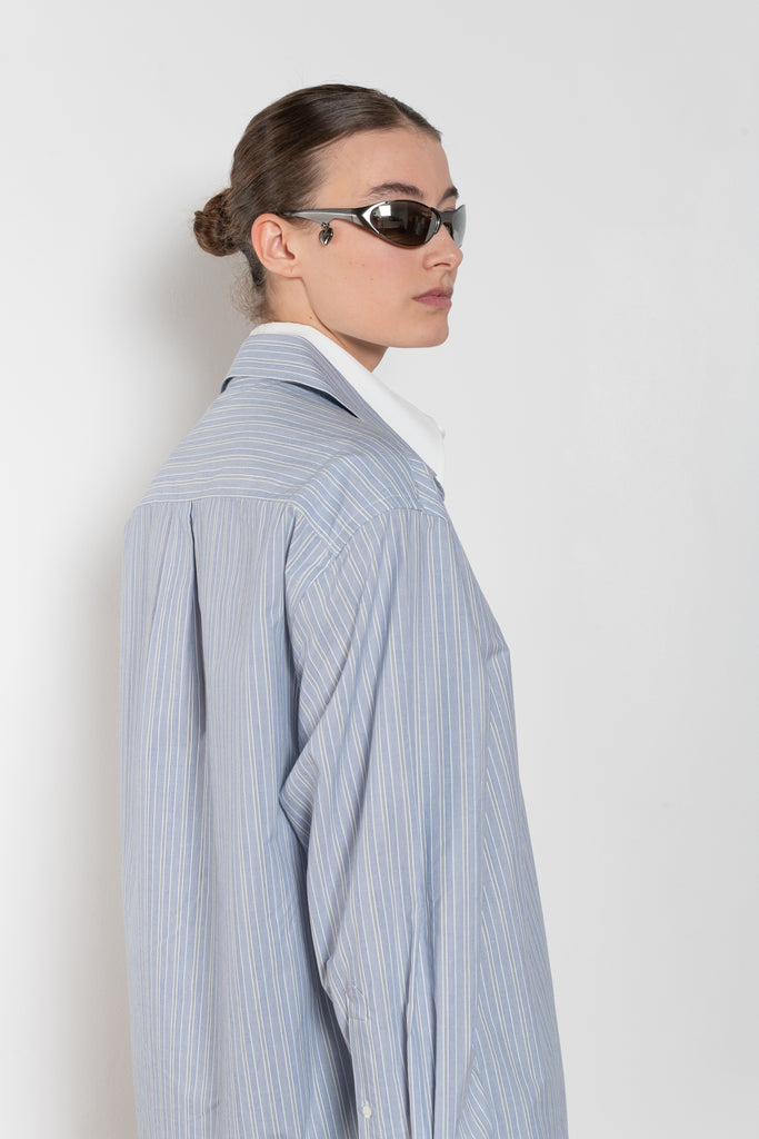 acne studios layered button up shirt
