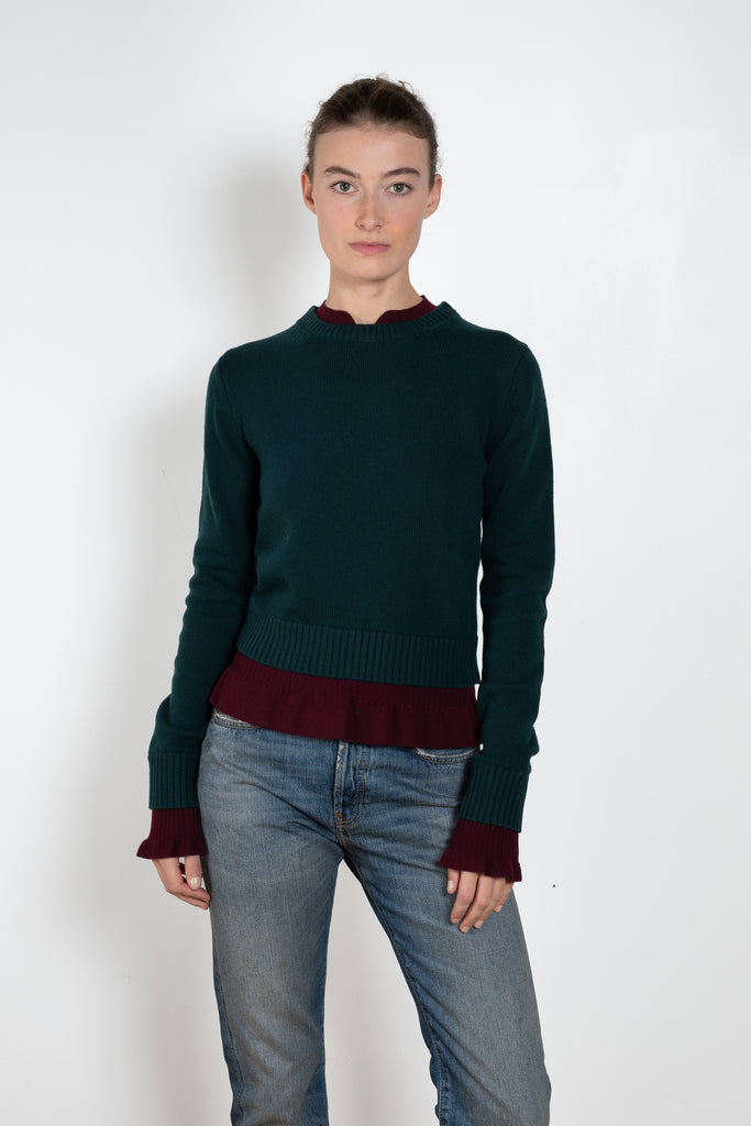 Acne Studios Layered Knit Sweater