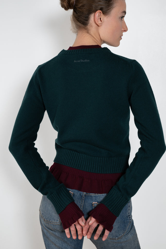 Acne Studios Layered Knit Sweater