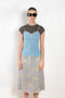 The Layered Tank Top by Acne studios is a layered slipdress with a built-in tshirt