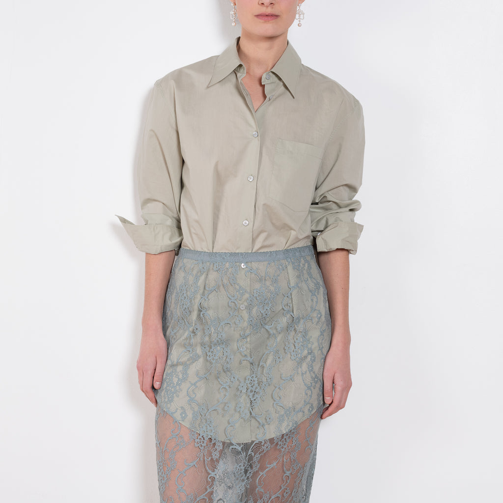 AcneStudios Layered shirt dress