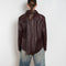 acne studios leather shirt jacket