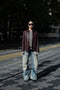 acne studios leather shirt jacket