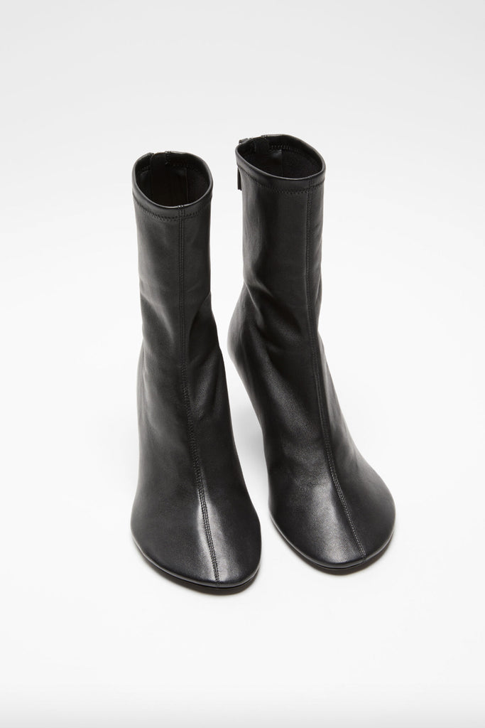 acne studios leather ankle boots