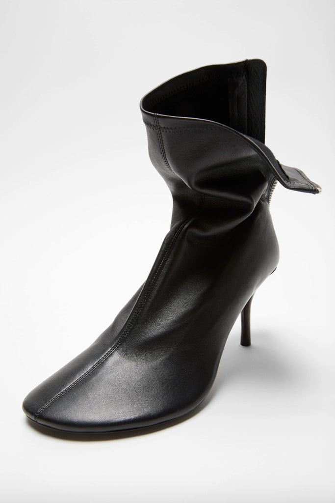 acne studios leather ankle boots